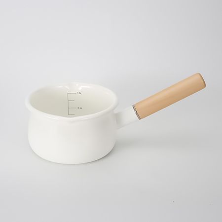 Enamel Milk Pot