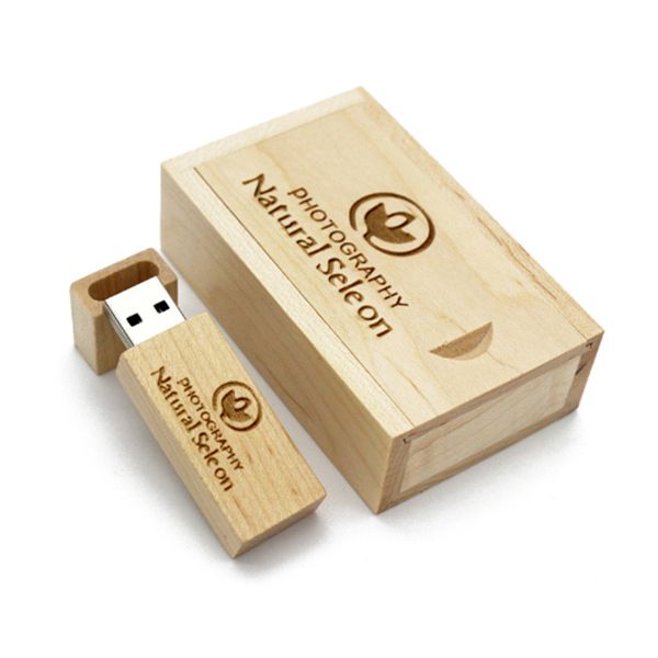 Wooden USB Gift Box