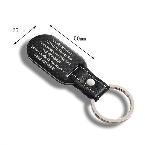 PU Metal Keychain - Image 4