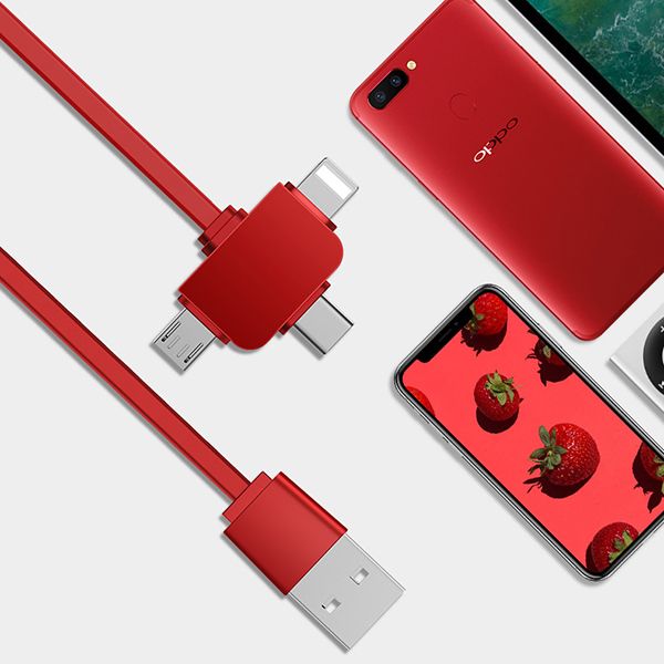 Retractable 3-in-1 Charging Cable - Image 4