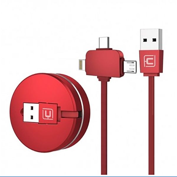 Retractable 3-in-1 Charging Cable - Image 7