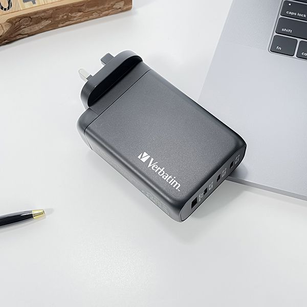 Verbatim-3 Port 65WPD 3.0 & QC 3.0 GaN Charger - Image 2