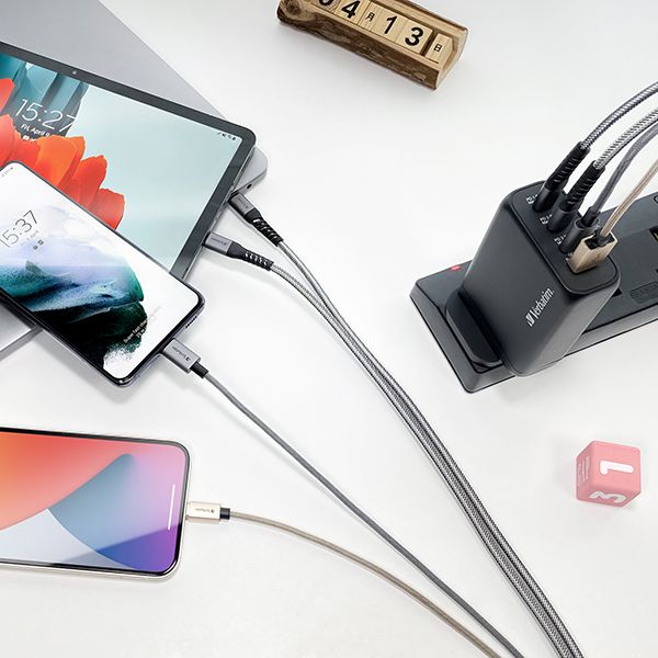 Verbatim-3 Port 65WPD 3.0 & QC 3.0 GaN Charger - Image 5