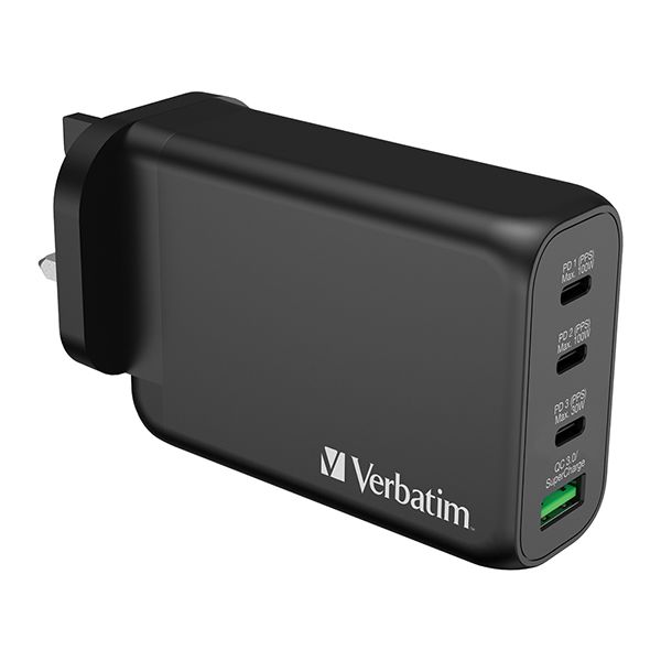 Verbatim-3 Port 65WPD 3.0 & QC 3.0 GaN Charger - Image 8