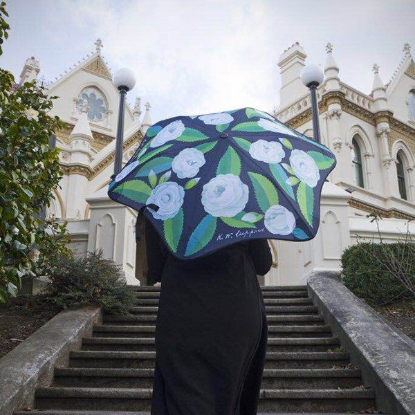 Floral 3-Section Umbrella - Image 3