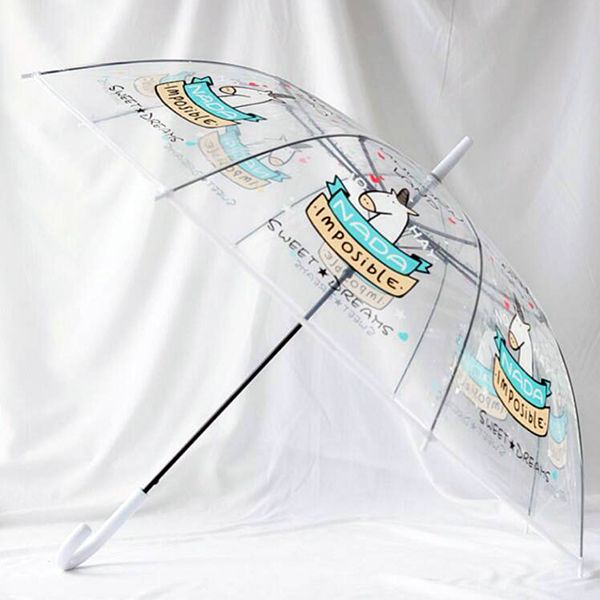 Transparent Advertising Umbrella