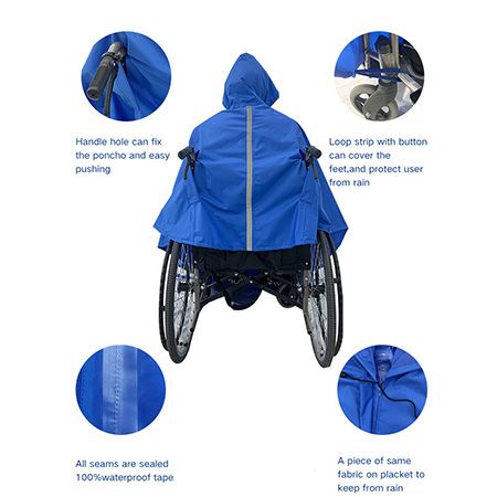 Wheelchair Raincoat - Image 5