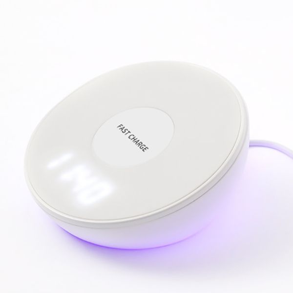 LED Wireless Charging Desk Clock - Image 5