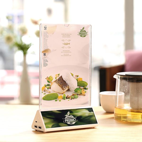 Smart Advertising Charging Stand