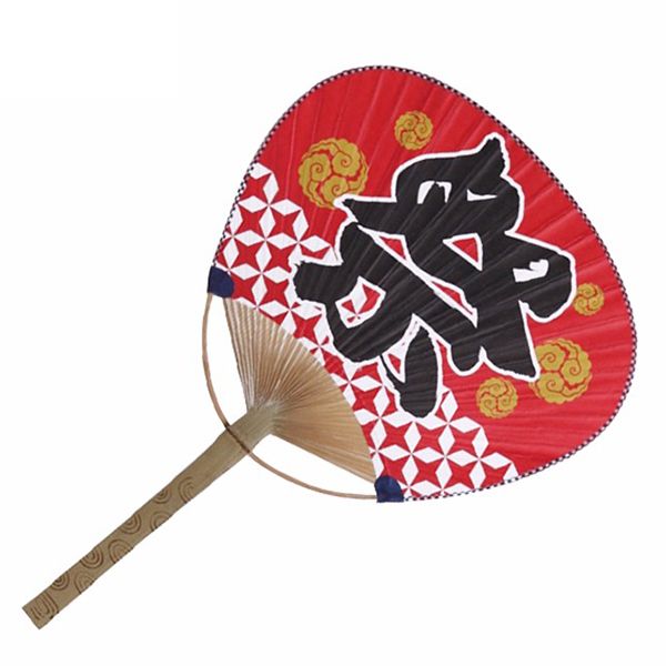 Artistic Paper Bamboo Fan - Image 4