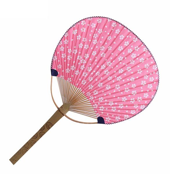 Artistic Paper Bamboo Fan - Image 7