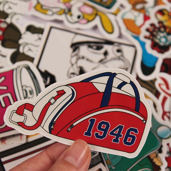 Custom Shaped Color Stickers