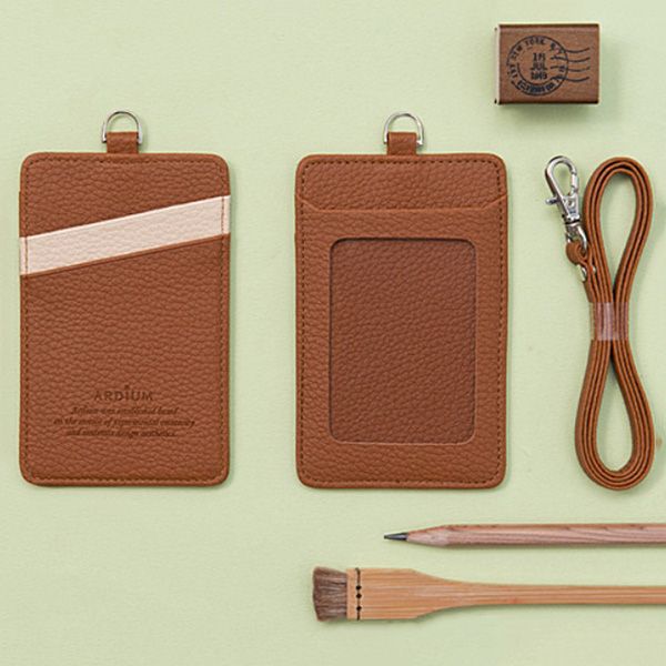 Premium Leather Badge with Strap - Image 3