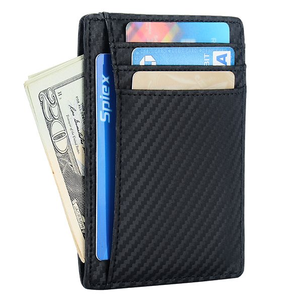 Carbon Fiber RFID Card Holder