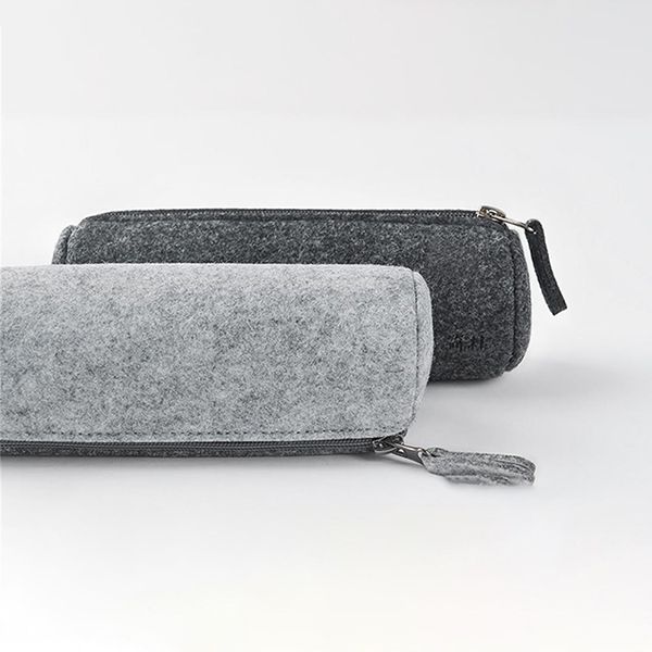 Felt Zipper Pencil Case - Image 3