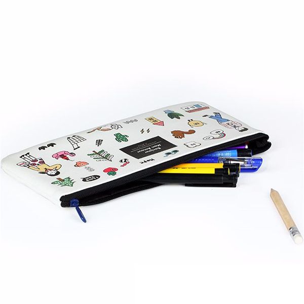 Color Printed PU Zipper Pouch - Image 2