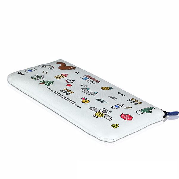 Color Printed PU Zipper Pouch - Image 3