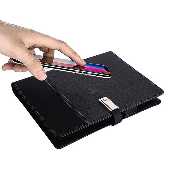 Multifunctional Wireless Charging Notebook