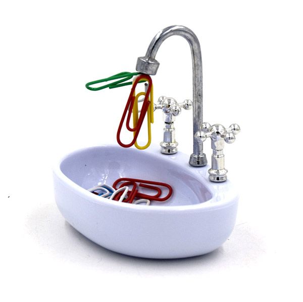 Sink-Shaped Clip Holder - Image 2