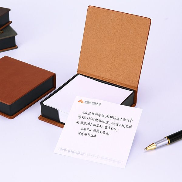 Exquisite Leather Memo Pad - Image 5