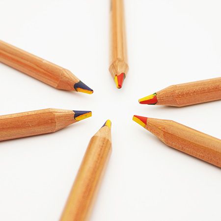 Wooden Rainbow Pencils