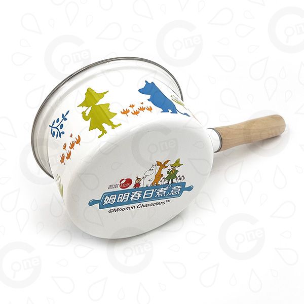 Enamel Wooden Handle Milk Pot - Fortune Malls - Image 4