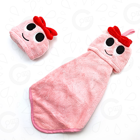 Coral Fleece Hand Towel - Sogo - Image 2