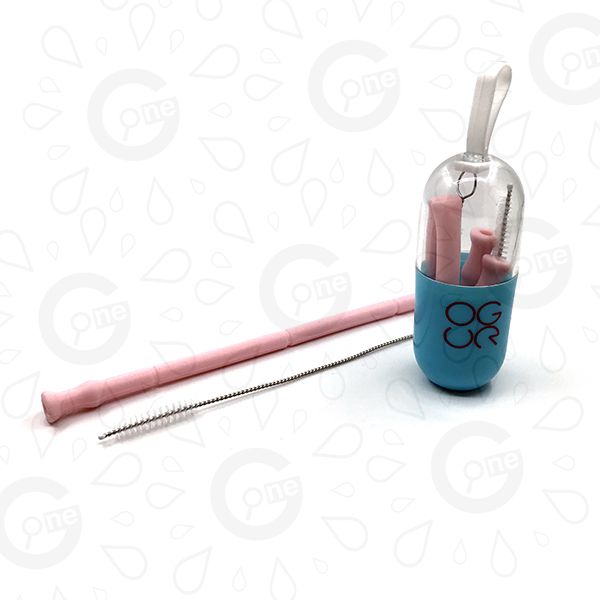 Eco-Friendly Silicone Straw Set – PolyU
