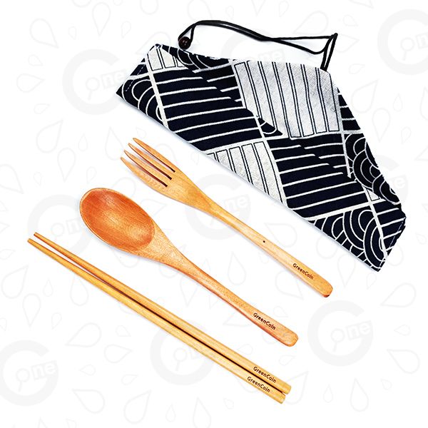 Japanese Wooden Utensil Set – PolyU