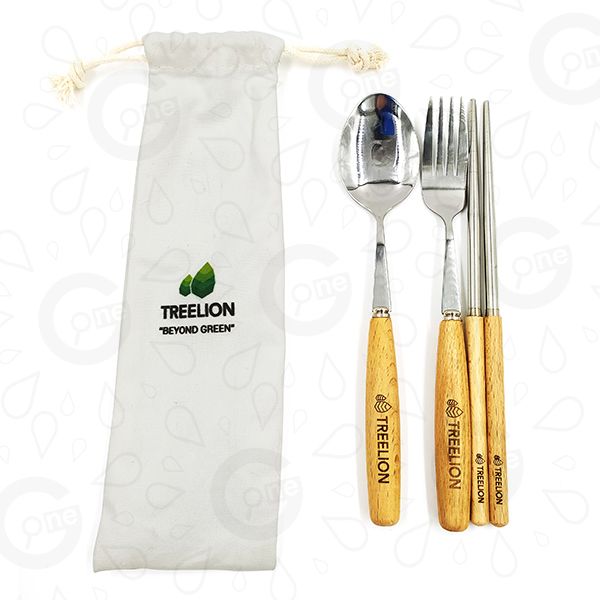 Eco-Friendly Utensil Set - Treelion
