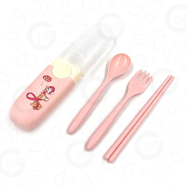 Morandi Wheat Straw Utensil Set - Weloveoki