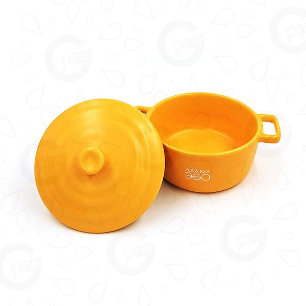 Ceramic Bowl with Lid and Handles - ASANA 360 - Image 2