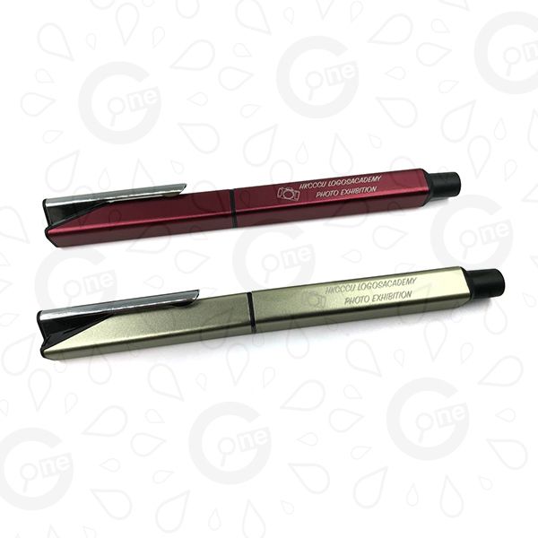 Square Metal Pen - HKCCCU Logos Academy