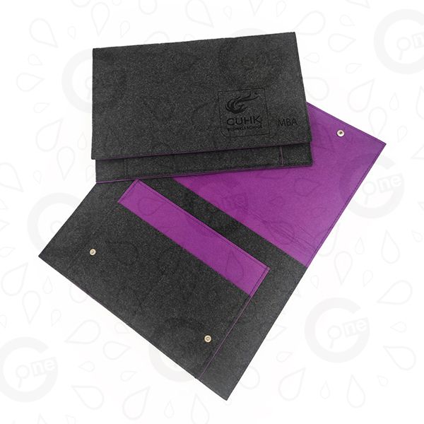 Felt Document Bag - CUHK