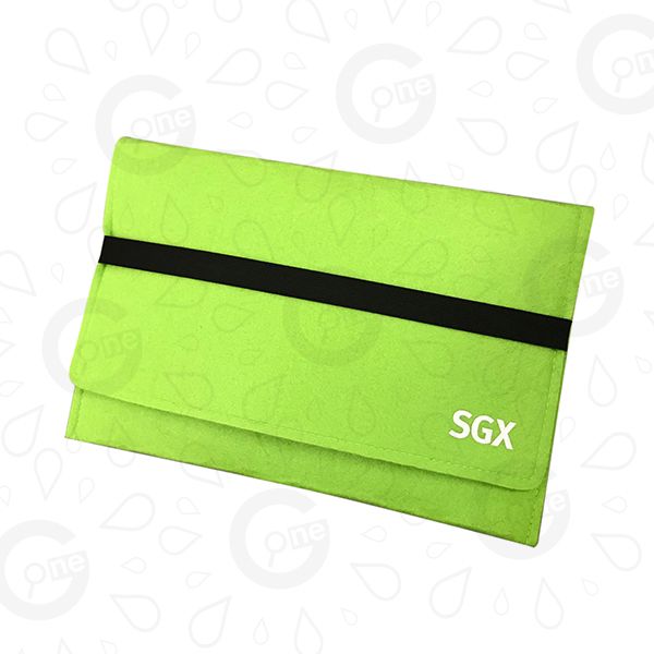 Felt Document Bag - Singapore Exchange