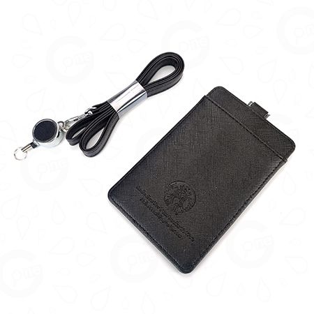 Premium Leather Badge with Strap-Starbucks