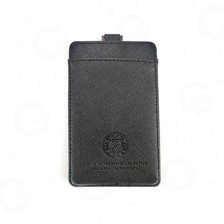 Premium Leather Badge with Strap-Starbucks - Image 2