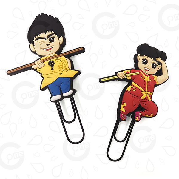 Custom Shaped PVC Clip - Hon Wah College