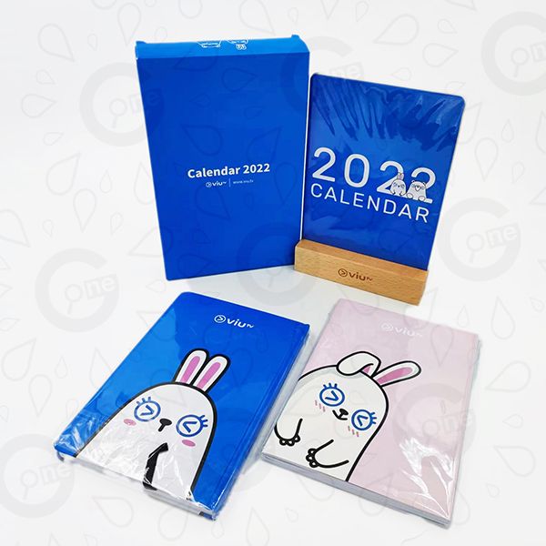 Wooden Stand Desk Calendar - VIU