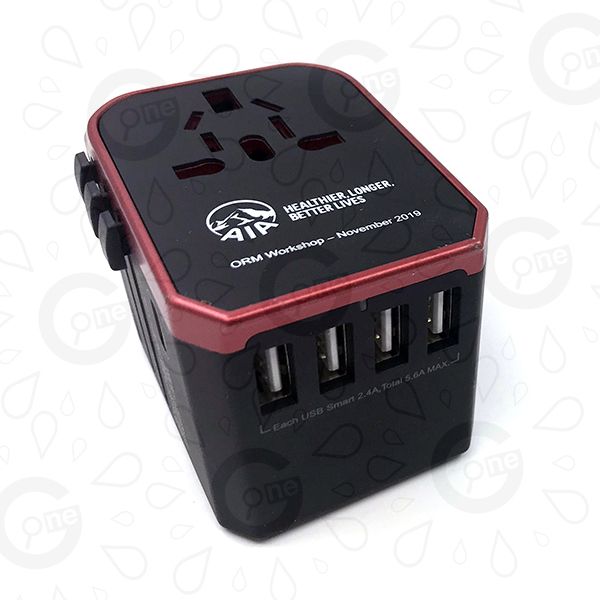 Universal Travel USB Adapter - AIA Hong Kong
