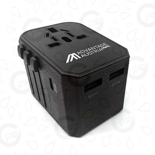 Universal Travel USB Adapter - Advantage Austria