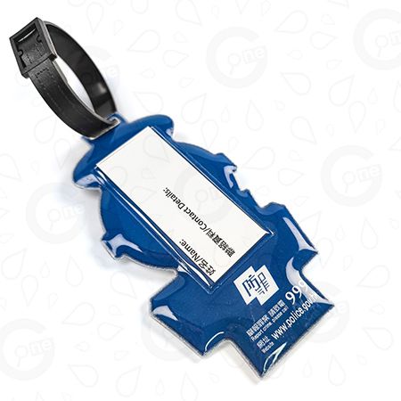 Custom Shape Luggage Tag – Hong Kong Police - Image 2