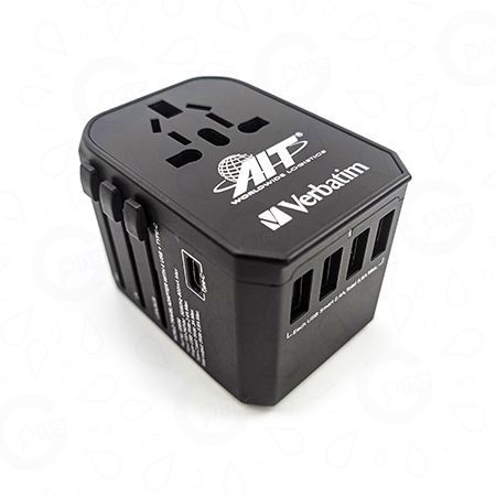 Verbatim 5 Port 5.6A Universal Travel Adapter – AIT - Image 3