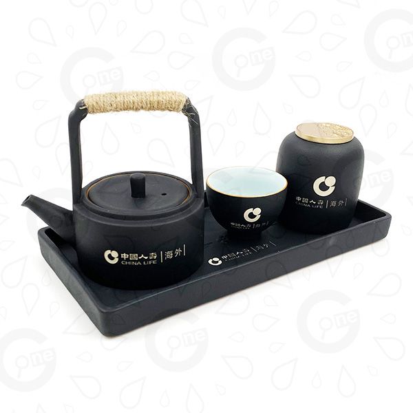 Premium Ceramic Tea Set – China Life - Image 3