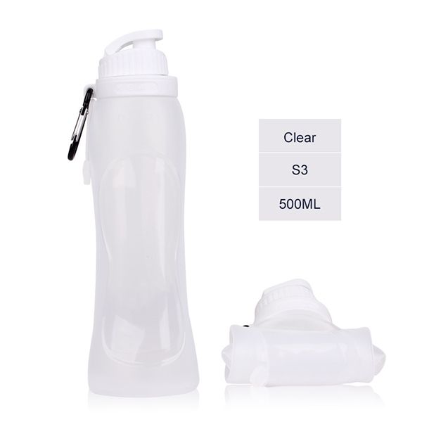 Foldable Silicone Water Bottle - Image 2
