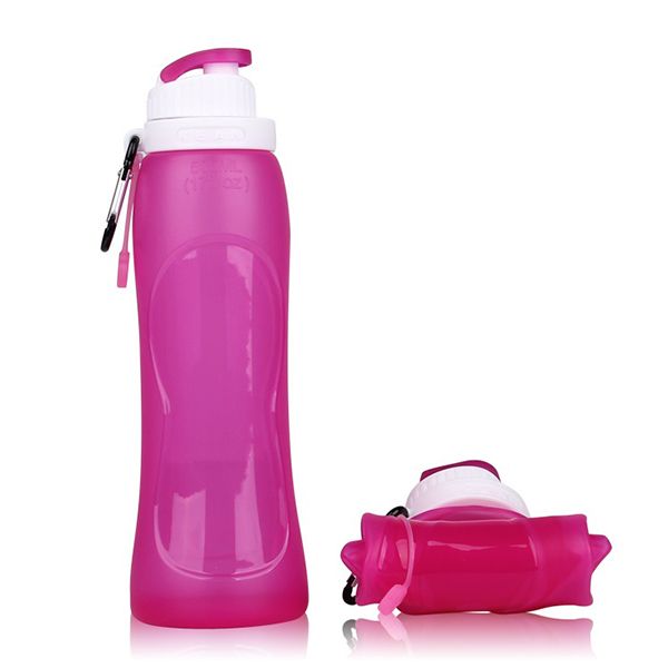 Foldable Silicone Water Bottle - Image 3