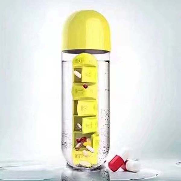 Pill Organizer Water Bottle - Image 2