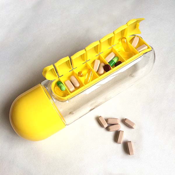 Pill Organizer Water Bottle - Image 5