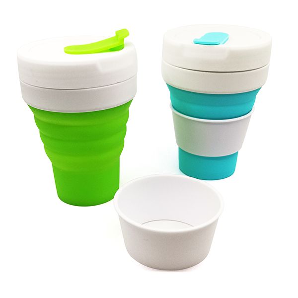 Silicone Foldable Coffee Cup - Image 4