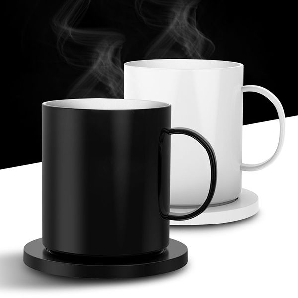 2-in-1 Wireless Charging Temperature-Controlled Mug